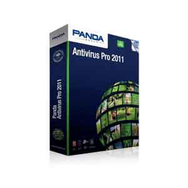 Panda Antivirus Pro 2011, Box, 3U, 1Y 3пользов. 1лет ITA