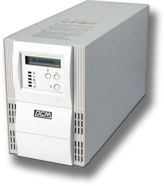 Powercom VGD-700 700VA Weiß Unterbrechungsfreie Stromversorgung (UPS)