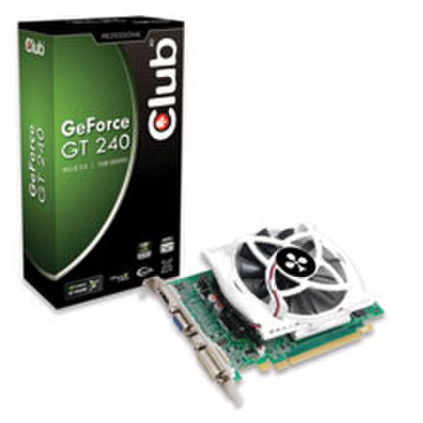 CLUB3D CGNX-G2424CI GeForce GT 240 1GB graphics card