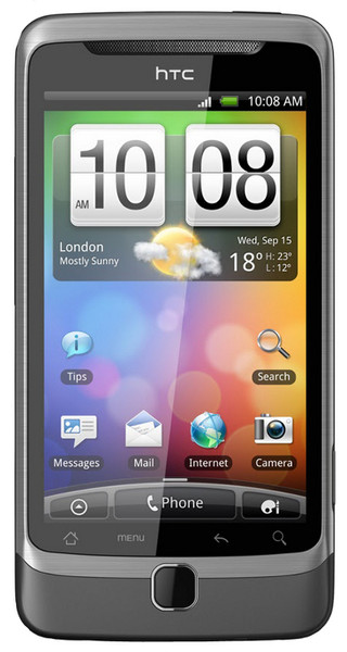 HTC Desire Z Single SIM Grau Smartphone