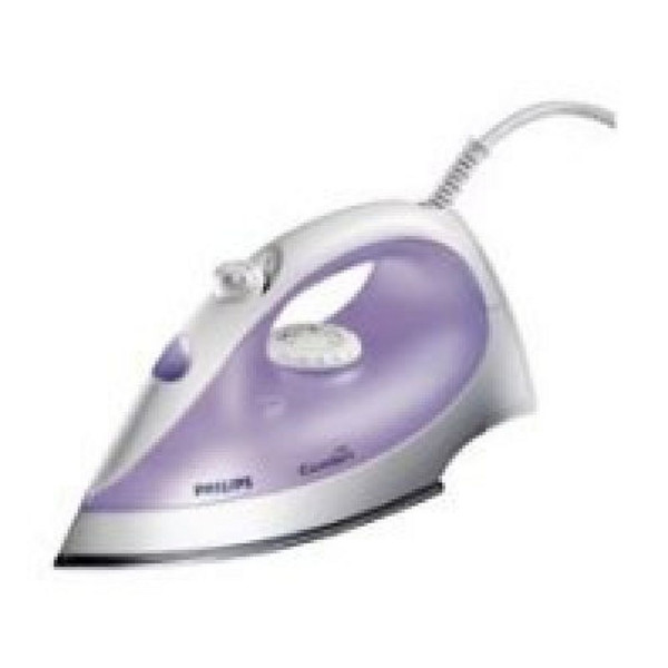 Philips GC1005/01 Steam iron Aluminium soleplate 1400W Purple,White iron