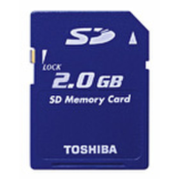 Toshiba 2 GB Secure Digital TM Memory Card memory card