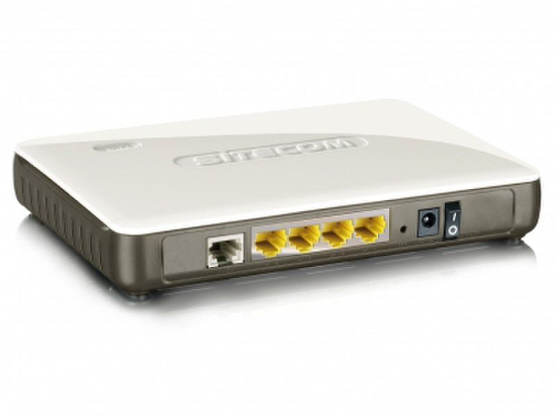 Sitecom WL-613 Fast Ethernet White wireless router