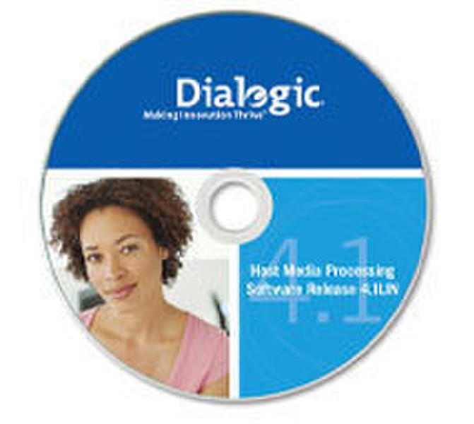 Dialogic PowerMedia HMP 4.1LIN, 10s I(MS&GW) AV w/Conf, 10HDVT
