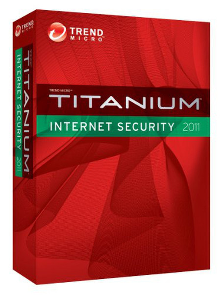 Trend Micro Titanium Internet Security 2011 1user(s) 1year(s) German