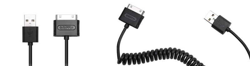 Griffin USB - Dock Cable 1.2м Черный кабель USB