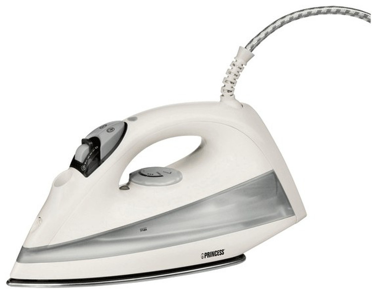 Princess 322413 Steam iron Stainless Steel soleplate 1550W White iron