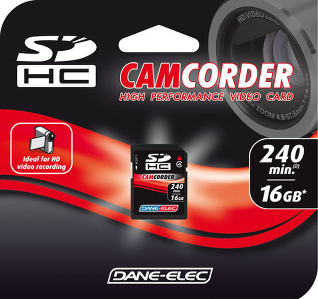 Dane-Elec SDHC 16GB 16GB SDHC memory card