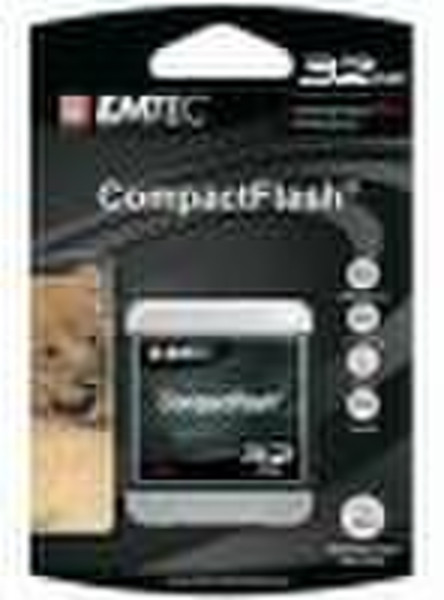 Emtec CF 32GB 135x 32GB CompactFlash memory card