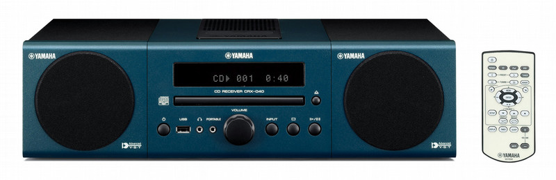 Yamaha MCR-040 Mini set 30W Blue