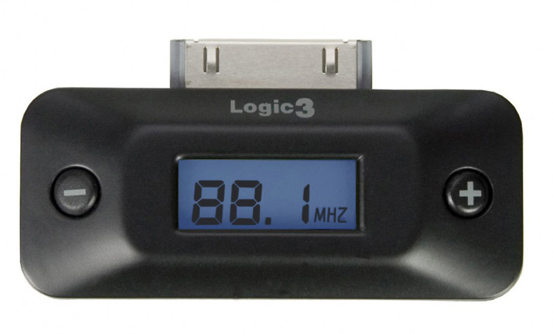 Logic3 MIP169K 87.9 - 107.9MHz Black FM transmitter