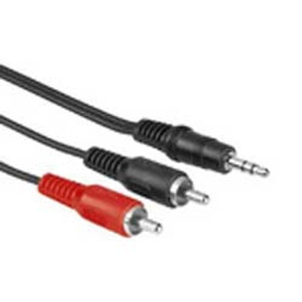 Micromel LVB6001 3m 3.5mm RCA Black audio cable