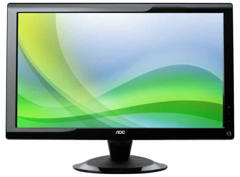 AOC 2436VW 23.6Zoll Schwarz Computerbildschirm