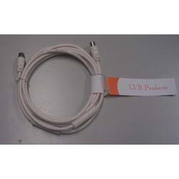 Micromel LVB3000 1.5м м F Белый коаксиальный кабель