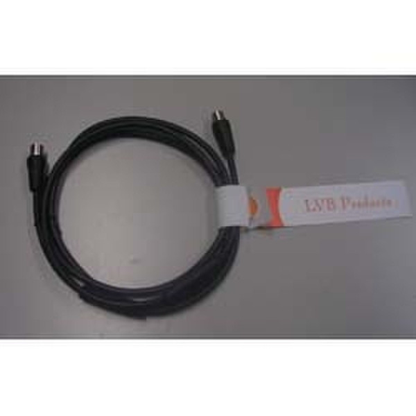 Micromel LVB3004 1.5м Черный коаксиальный кабель