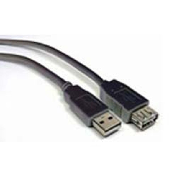 Micromel LVB5003 1.8м USB A USB A Черный кабель USB