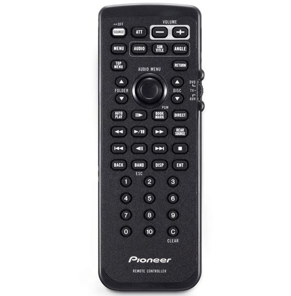 Pioneer CD-R55 Black remote control