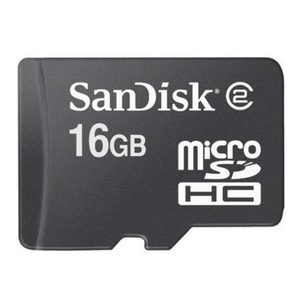 Sandisk MicroSDHC 16GB Class 2 16ГБ MicroSDHC карта памяти