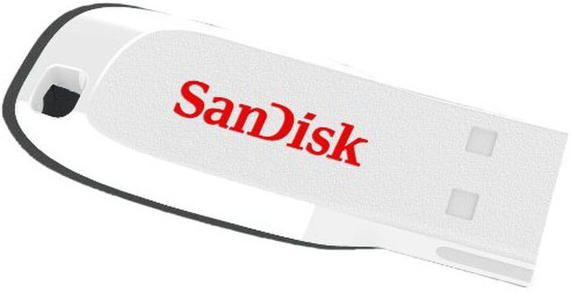 Sandisk Cruzer Blade 4ГБ USB 2.0 Тип -A Белый USB флеш накопитель