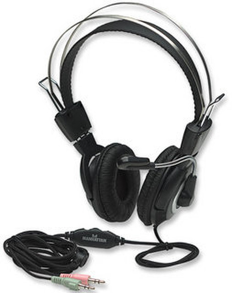 Manhattan 175555 Black headset