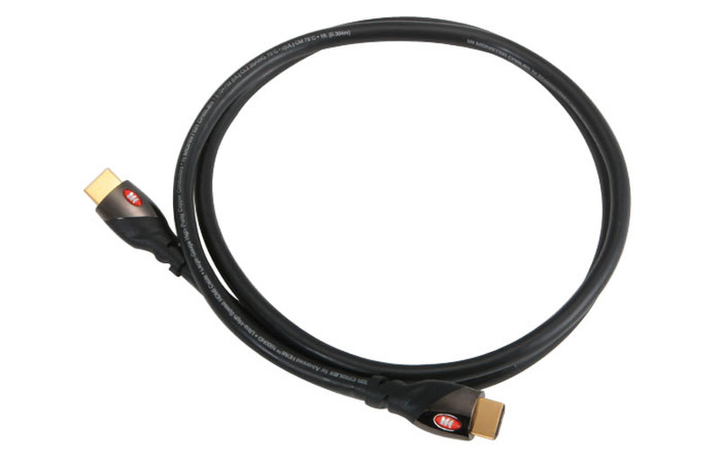 Monster Cable 1000HDEXS-2M 2м HDMI HDMI Черный HDMI кабель