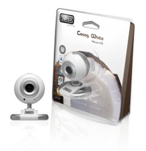 Sweex WC157 1600 x 1200Pixel USB 2.0 Weiß Webcam
