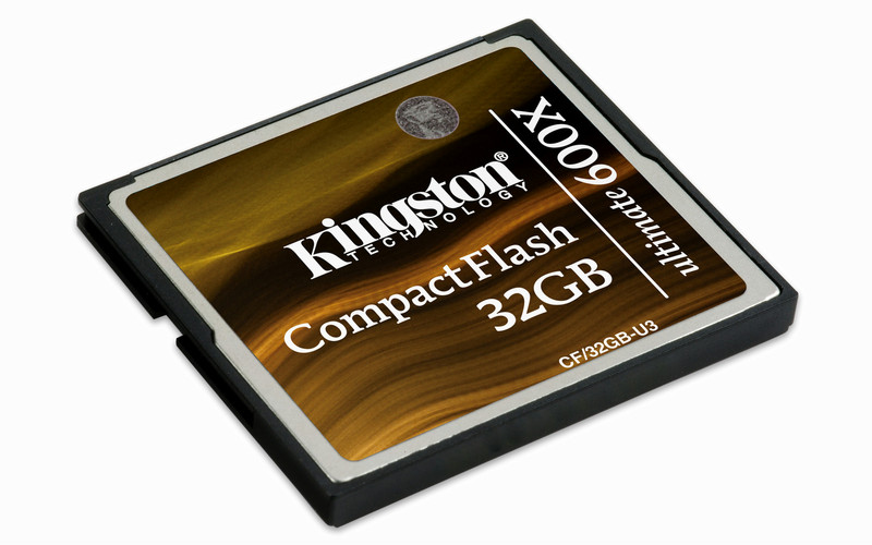 Kingston Technology CompactFlash Ultimate 600x 32GB 32GB CompactFlash Flash memory card