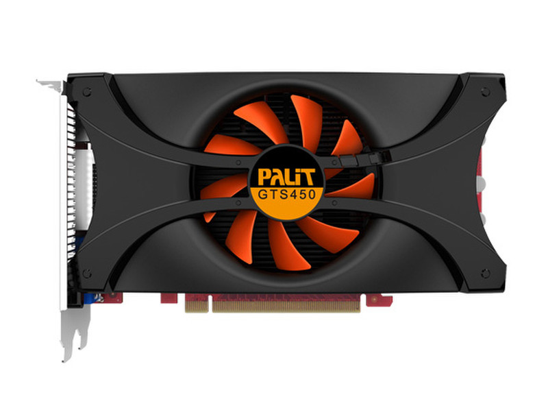 Palit NE5S4500FHD01 GeForce GTS 450 1ГБ GDDR5 видеокарта