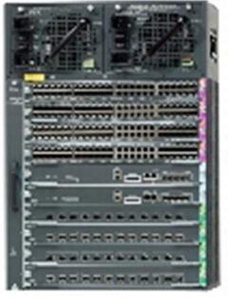 Cisco WS-C4510R+E 14U Black network equipment chassis