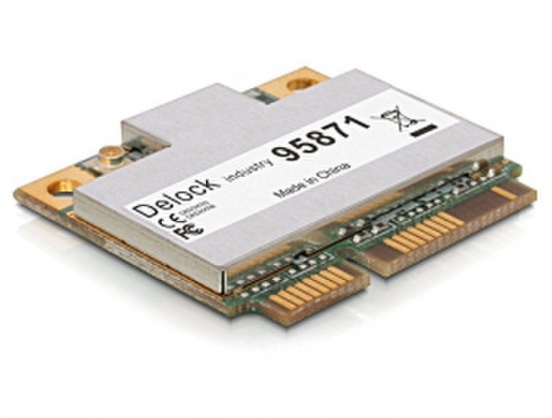DeLOCK WLAN Mini PCI Express 150Mbps Eingebaut 150Mbit/s Netzwerkkarte
