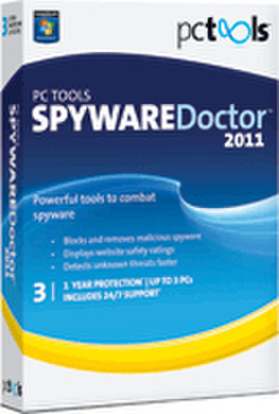 PC Tools Spyware Doctor 2011 Niederländisch, Französische