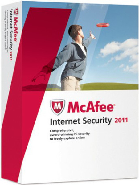 McAfee Internet Security 2011, 3u 3user(s)