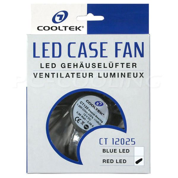 Cooltek LED Case Fan 120 mm