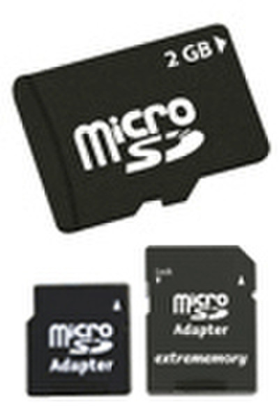 Extrememory MicroSD 2GB 2GB MicroSD Speicherkarte