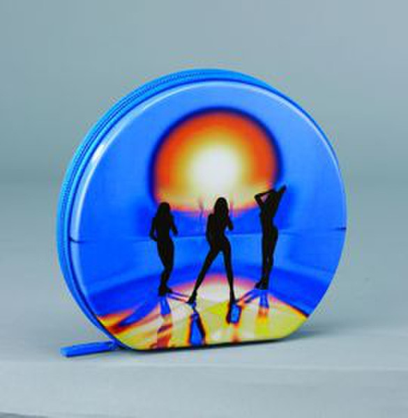 Beco 494.39 24дисков Синий, Разноцветный чехлы для оптических дисков