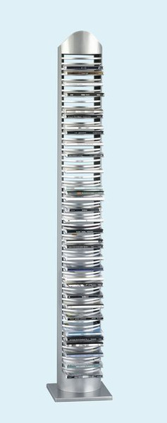 Beco 459.62 60дисков Cеребряный, Нержавеющая сталь чехлы для оптических дисков