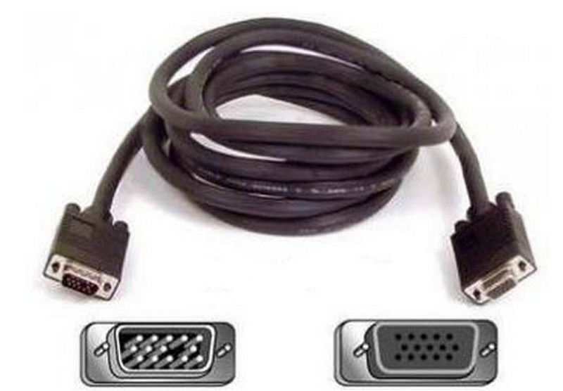 Synergy S215246 3m Black parallel cable