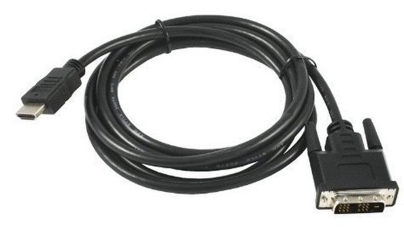 Synergy S215257 1.8m HDMI DVI18+1 Black serial cable