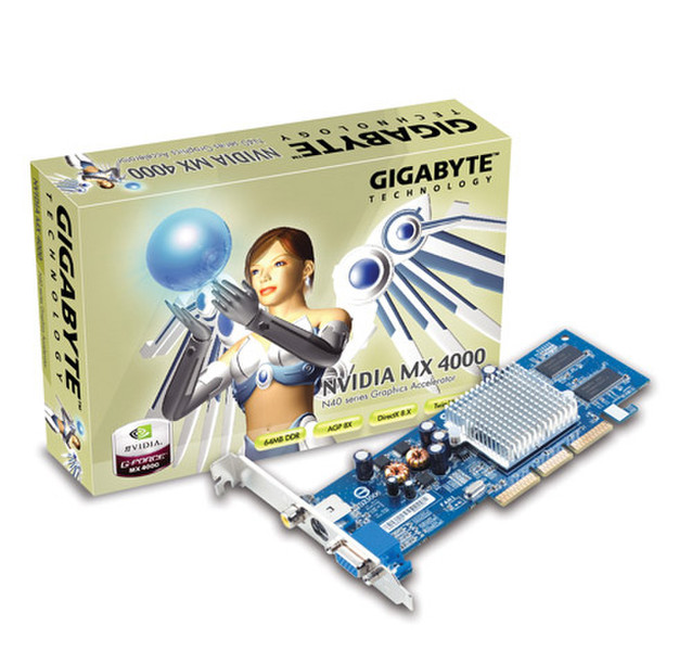 Gigabyte GV-N4064T GDDR graphics card