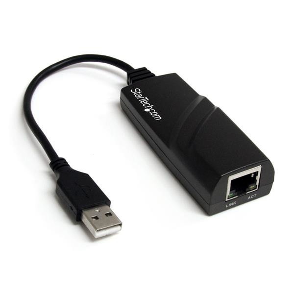 StarTech.com Compact USB 2.0 to Gigabit Ethernet NIC Network Adapter