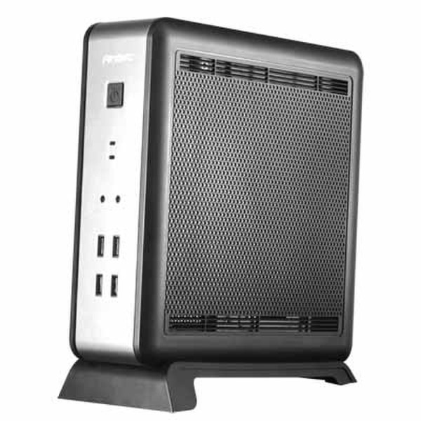 Antec ISK100 Full-Tower 80Вт Черный, Cеребряный системный блок