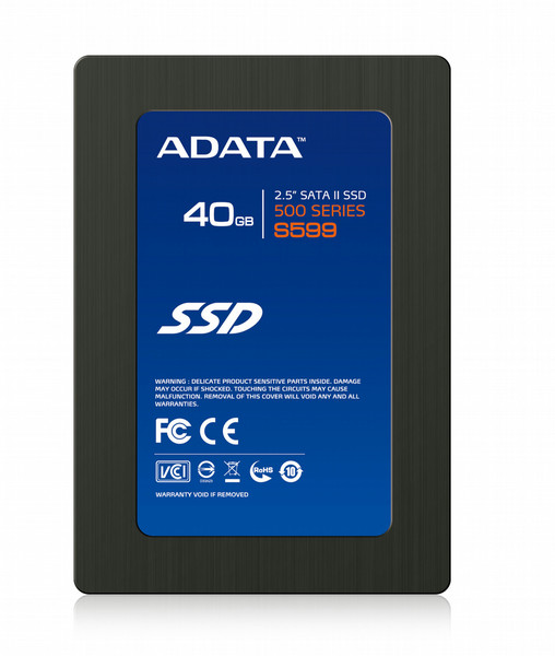 ADATA 40GB S599 Serial ATA II Solid State Drive (SSD)