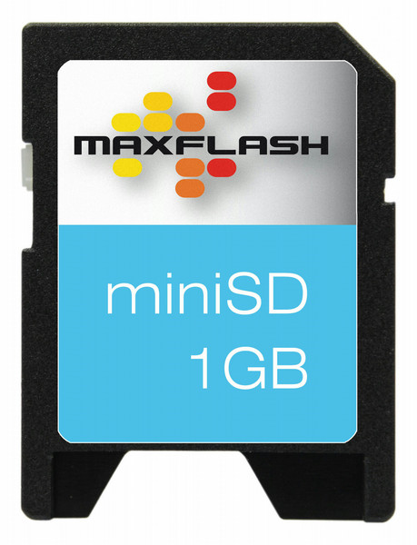 MaxFlash 1GB mini SD 1GB SD Speicherkarte