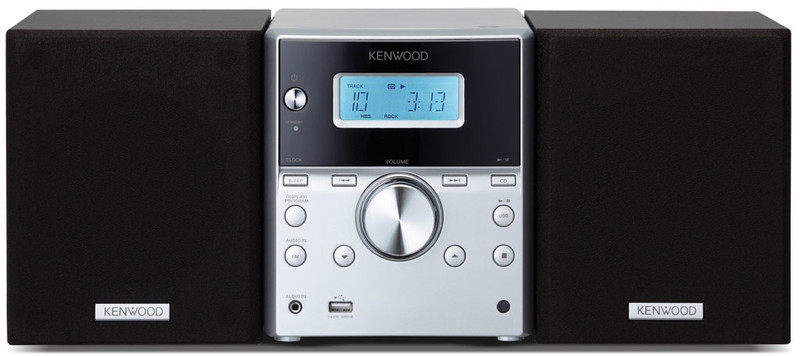 Kenwood Electronics M-313 Micro-Set 5W Schwarz Home-Stereoanlage