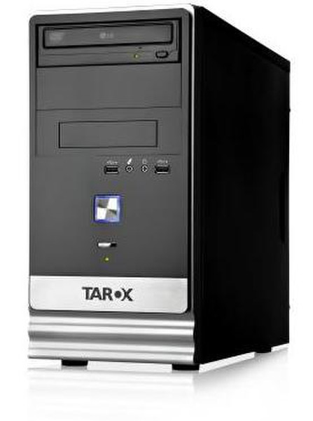Tarox Business 3000 2.8GHz E5500 Mini Tower Schwarz, Silber PC