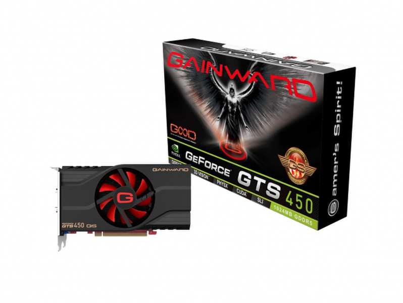 Gainward 4260183361312 GeForce GTS 450 1ГБ GDDR5 видеокарта