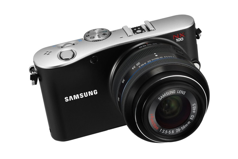 Samsung NX NX100 Kompaktkamera 14.6MP CMOS 4592 x 3056Pixel Schwarz