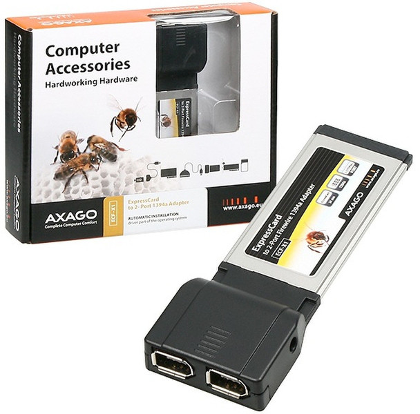 Axago ECF-X1 Schnittstellenkarte/Adapter