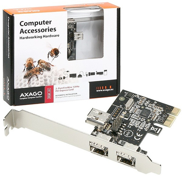 Axago PCEF-X1 interface cards/adapter