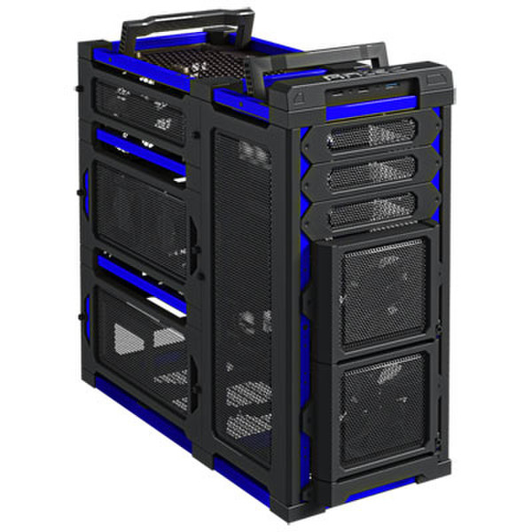 Antec LanBoy Air Blue Full-Tower Black,Blue computer case